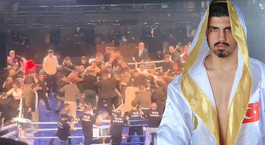 Trabzon'da boks maçı kavgaya dönüştü: Milli boksörden açıklama: Rus hocanın hareketi bu duruma getirdi